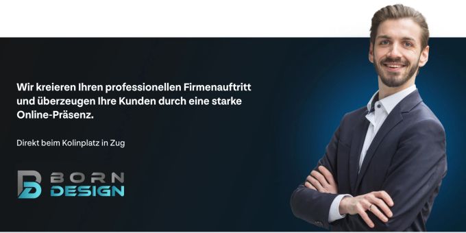 Sebastian Born bietet mit seiner Webdesign-Agentur BornDesign Unterstützung für Zuger Unternehmen. Sebastian Born