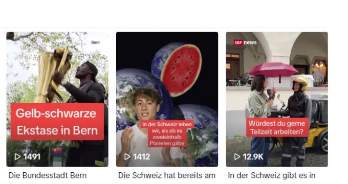 Das Erklär-Video von SRF zeigte die Wassermelone auch im Thumbnail. srf