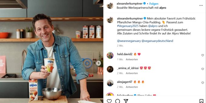 Koch Alexander Kumptner ist Papa geworden. koch alexander kumptner