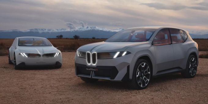 Der Prototyp BMW Vision Neue Klasse X ist das Vorbild für den neuen iX3. BMW Vision Neue Klasse X