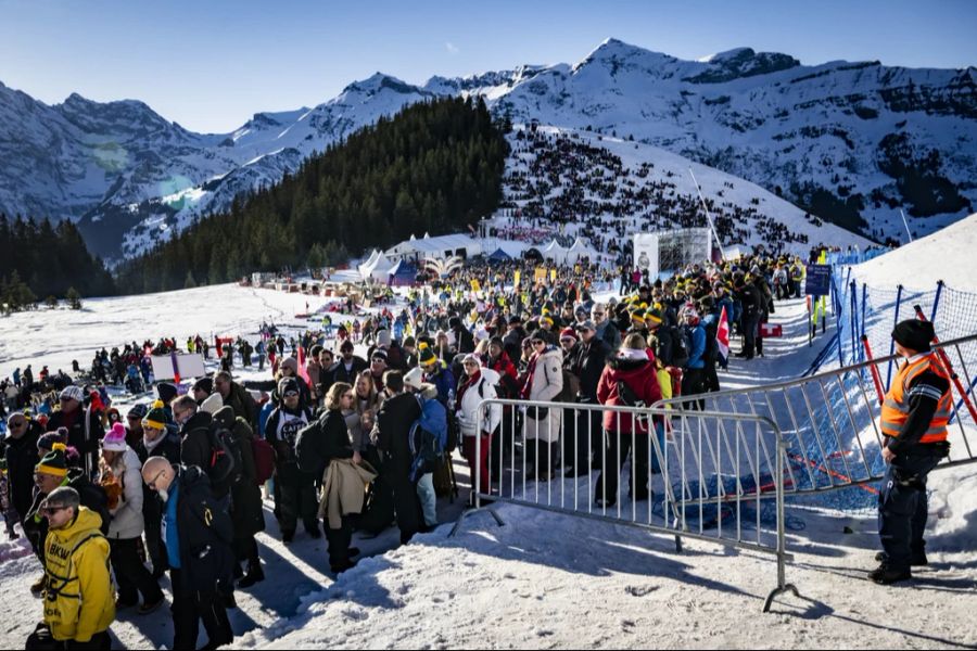 80'000 Menschen kamen insgesamt ans Lauberhorn.