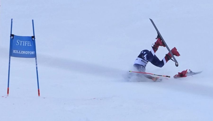 Shiffrin stürzte im November vergangenes Jahr schwer in Killington.