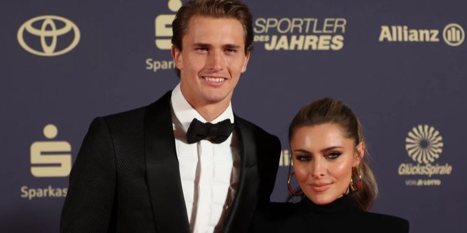 Sophia Thomalla und Alexander Zverev bei einem Auftritt im Dezember 2021. Sophia Thomalla
