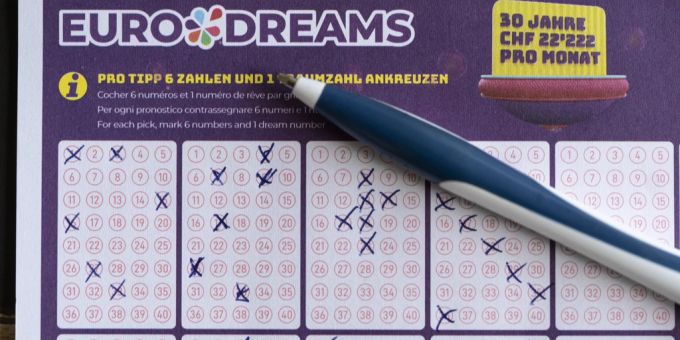 Jemand hat den Eurodreams-Hauptgewinn abgeräumt. Eurodreams