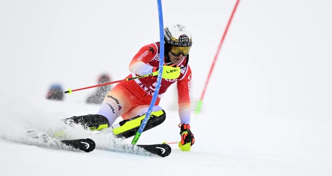 Wendy Holdener verpasst das Podest beim Slalom von Are deutlich. Wendy Holdener