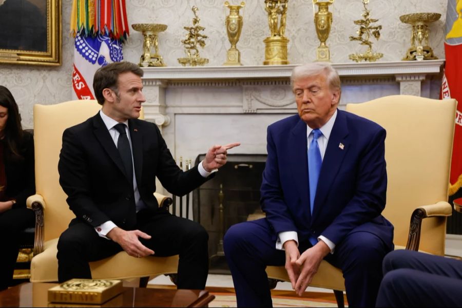 trump macron