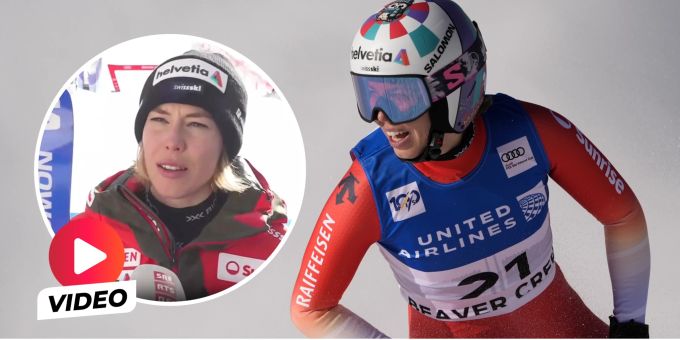 Trotz Top 10 - Michelle Gisin: «Gedanken machen, wie es weitergeht»
