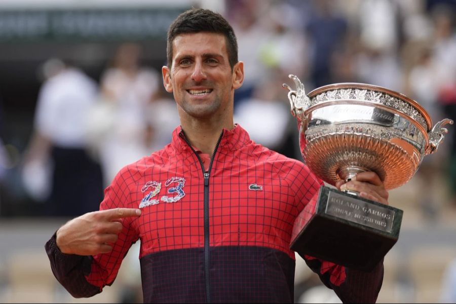 Zumindest dreimal konnte sich Novak Djokovic zum König von Paris krönen.