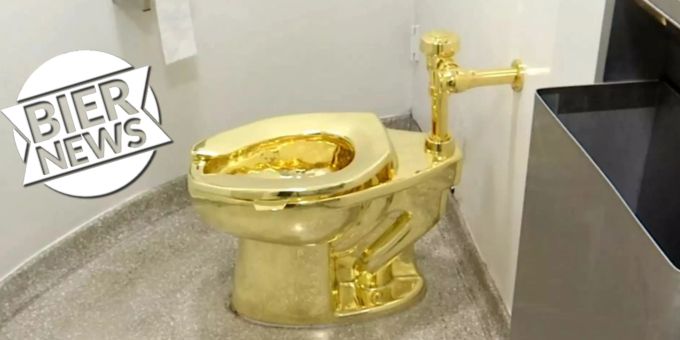 Aus Churchill-Schloss - Dieb von goldener Toilette gesteht Schuld