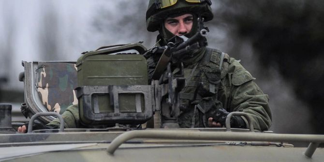 Russland Soldat