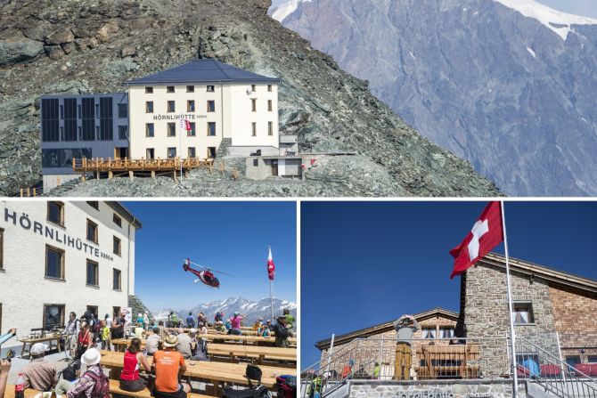 Hörnlihütte Matterhorn Zermatt
