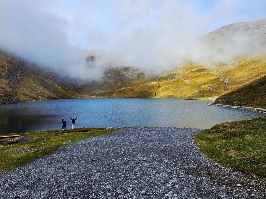 Bachalpsee Grindelwald Nebel