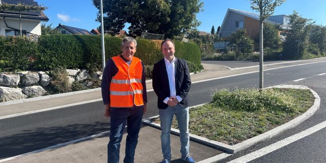 Recycling wird zur Strasse
