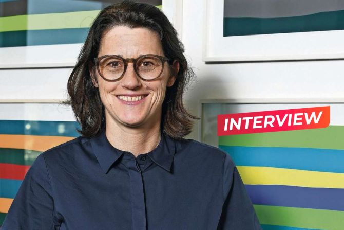 Céline Widmer: Knapp vier Monate im Amt und bereits stark gefordert. - Christian Lanz
