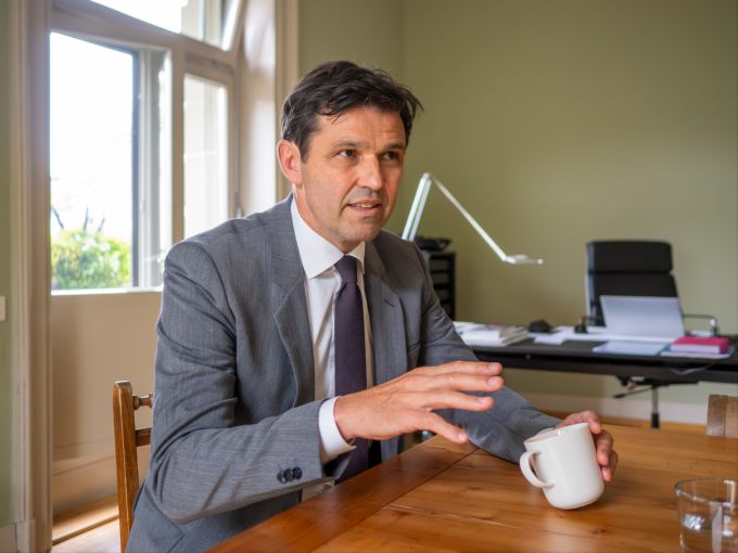 Gemeinderat Matthias Aebischer. Matthias Aebischer