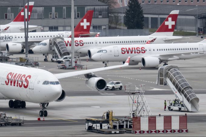 Swiss Flugzeuge Zürich