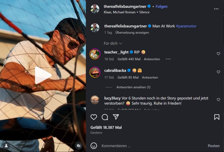 Baumgartner Tod