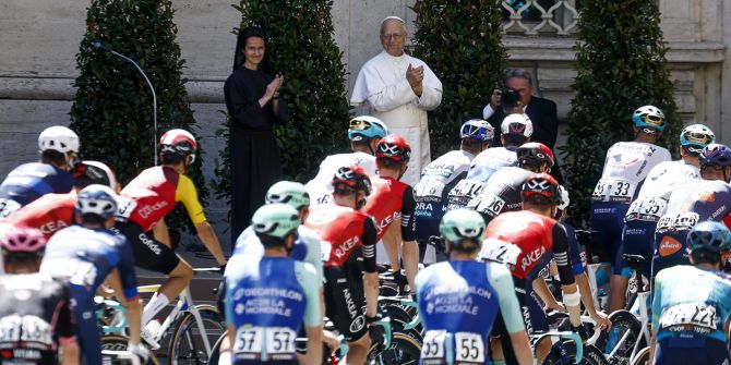 Papst Leo Giro d'Italia