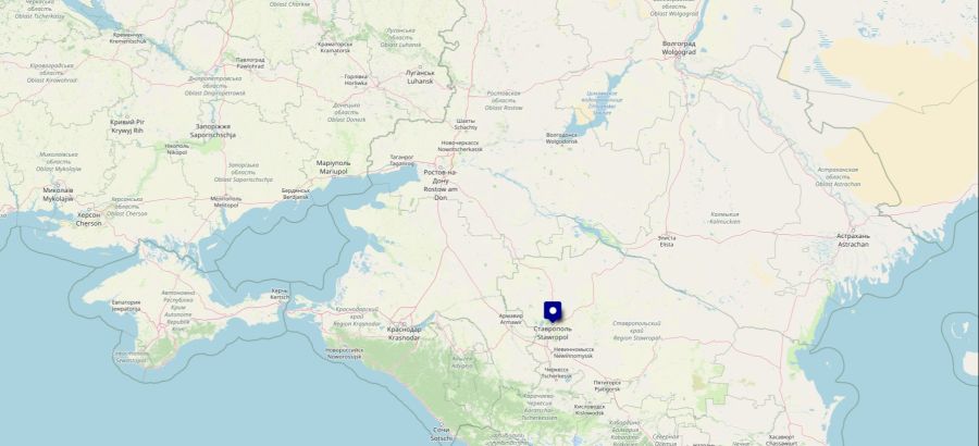 Stwaropol Karte Russland Ukraine