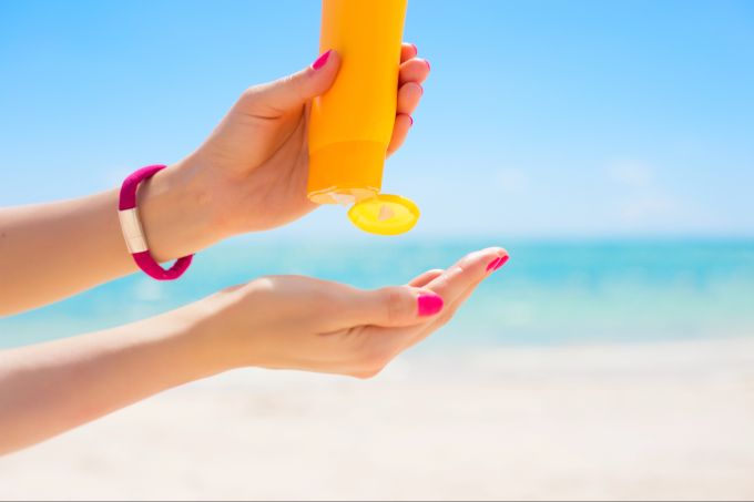 Gesundheit Aargau: Sonnencreme soll unsere Haut schützen. Gesundheit Aargau