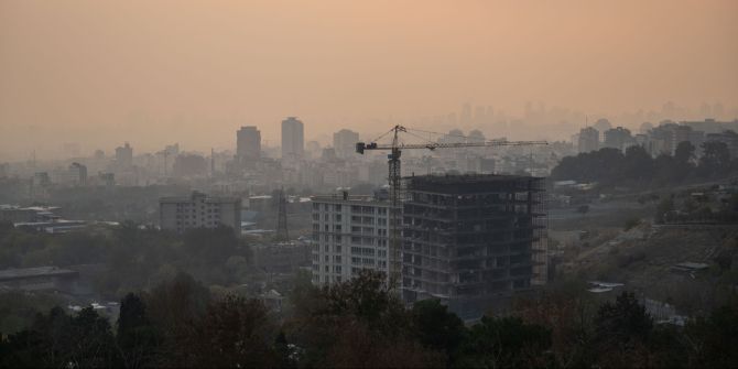 Smog in Teheran