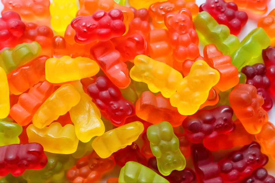 Gummibärchen, nicht vegan