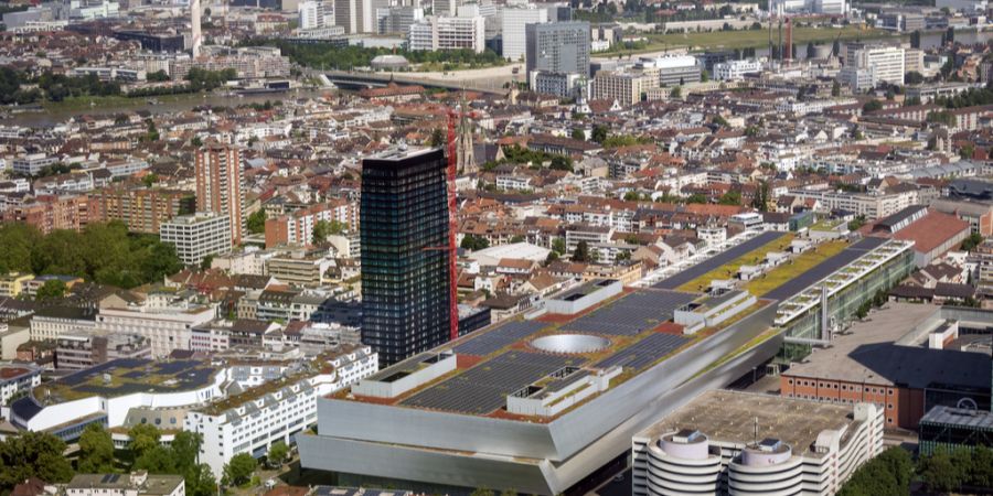 Sicht auf Kleinbasel