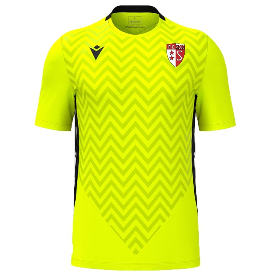 Bei den Torhütern hält der FC Sion die Sache simpel: Ein Shirt in Highlighter-Gelb...