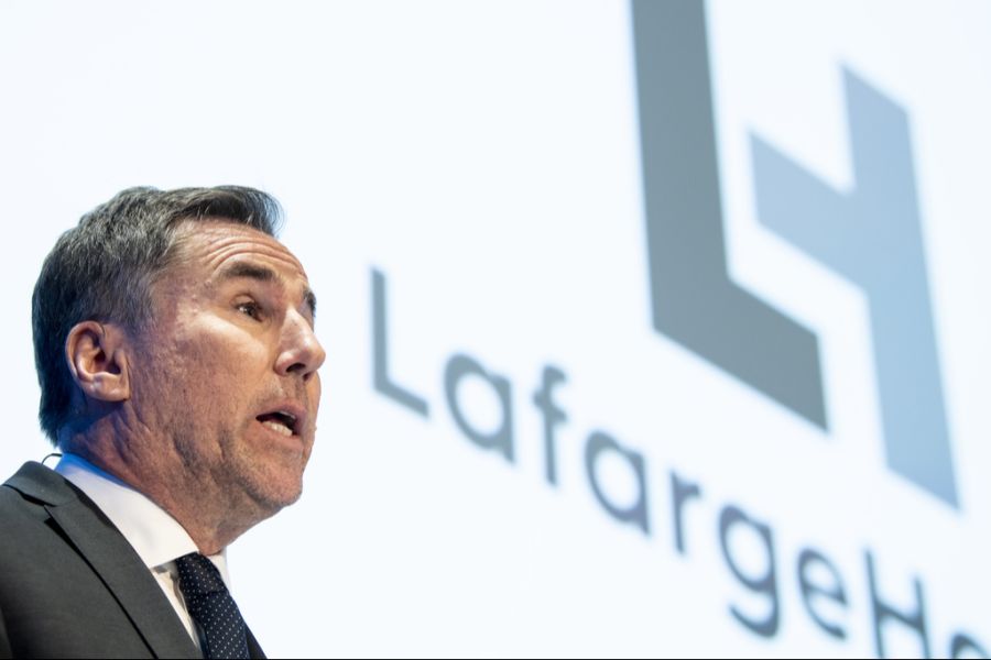 Holcim-Präsident Jan Jenisch
