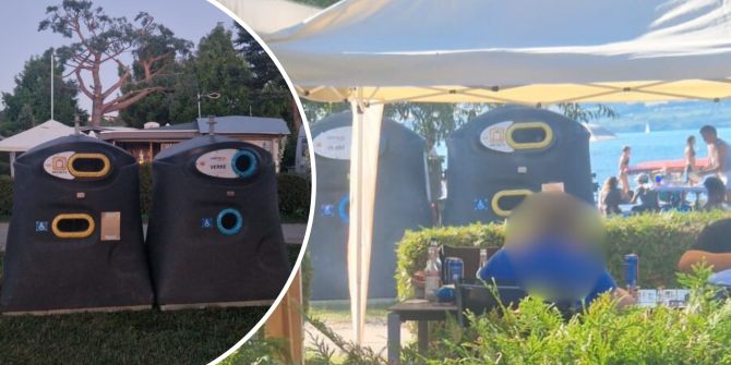 abfall Camping kritik Estavayer