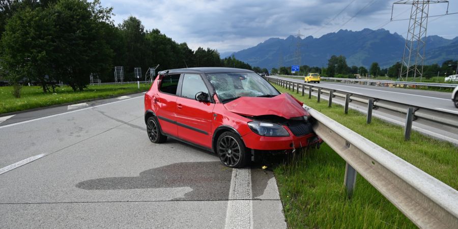 Sennwald Unfall A13