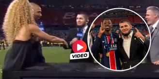 Religiöse Gründe - MMA-Star verweigert CL-Final-Moderatorin Handschlag Religiöse Gründe - MMA-Star verweigert CL-Final-Moderatorin Handschlag