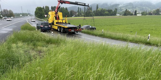 Selbstunfall auf A1