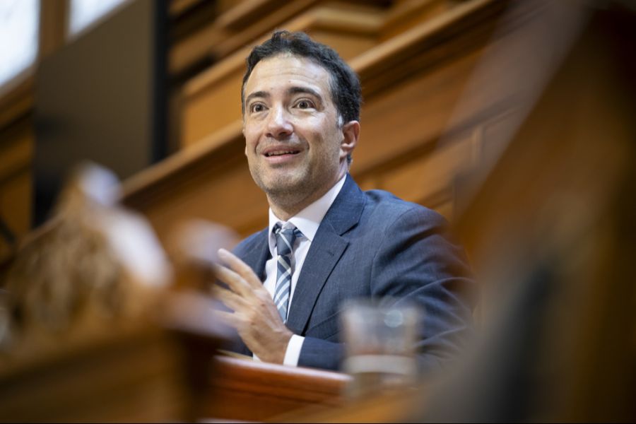 FDP-Ständerat Andrea Caroni will unter anderem wegen seiner Kinder nicht für das Parteipräsidium kandidieren.