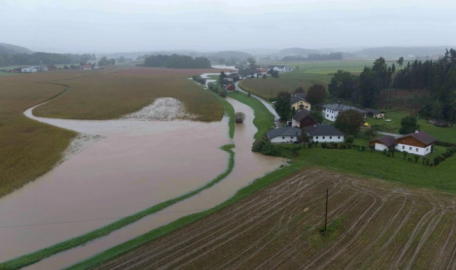 Hochwasser in Österreich