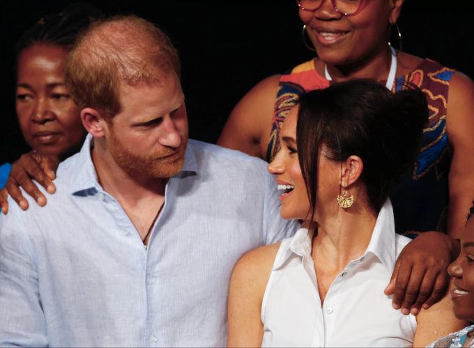 Duke and Duchess of Sussex visit Colombia
