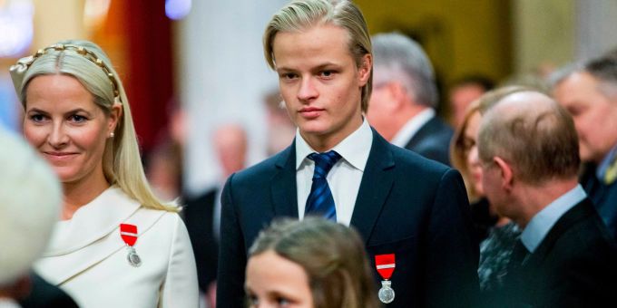 Kronprinzessin Mette-Marit von Norwegen (l.) und ihr Sohn Marius Borg Høiby. (Archivbild) Mette-Marit Marius