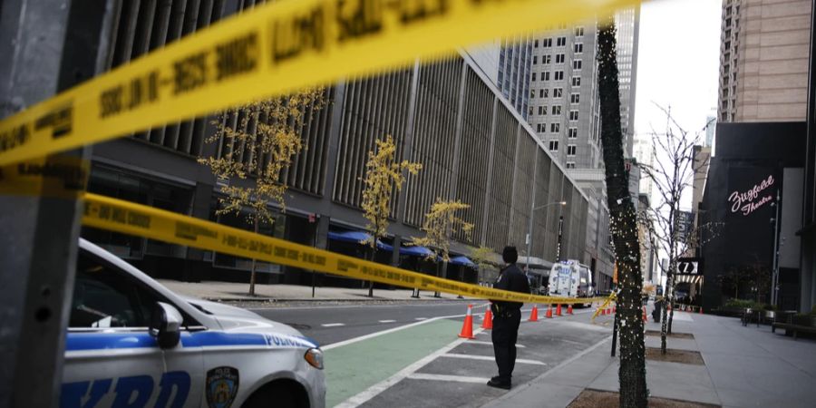 New Yorker Polizist Manhattan