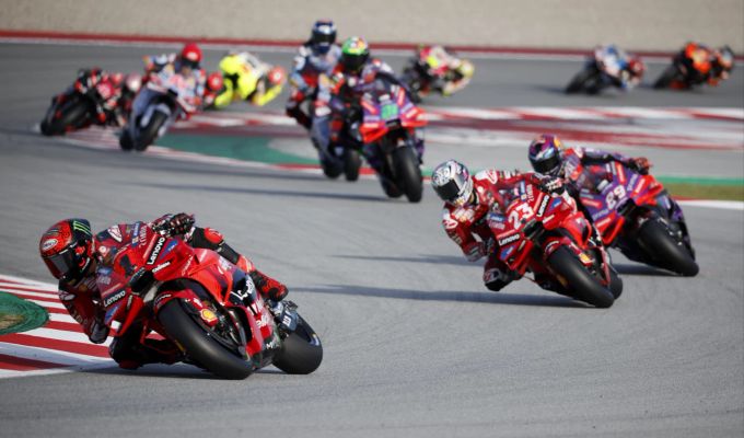 Pecco Bagnaia (Ducati) verliert nach zwei Titeln in Folge die WM-Krone in der MotoGP. MotoGP Pecco Bagnaia Ducati