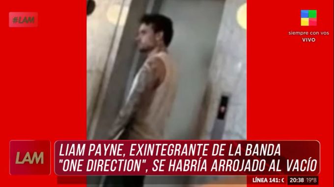 Ist das das letzte Foto von Liam Payne? Es zeigt angeblich den Sänger auf dem Weg in sein Hotelzimmer. Liam Payne
