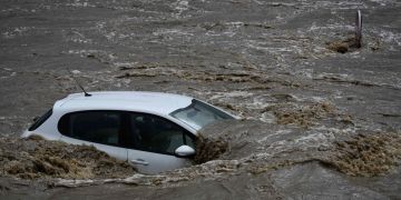 Überschwemmungen in Frankreich