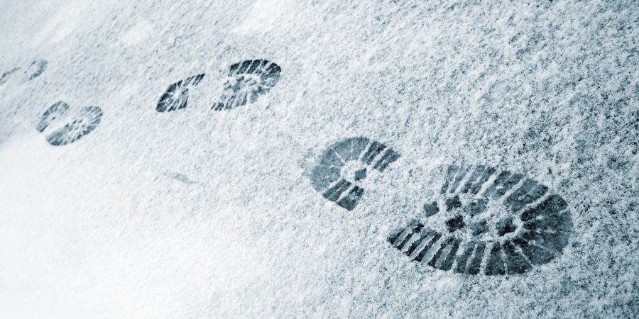 Wintereinbruch Schnee