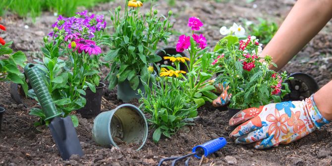 Gartenarbeit