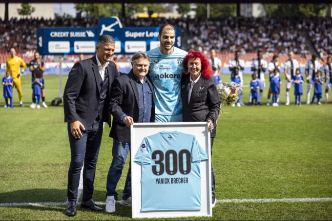 Yanick Brecher hat schon über 300 Spiele für den FCZ bestritten. Yanick Brecher FCZ