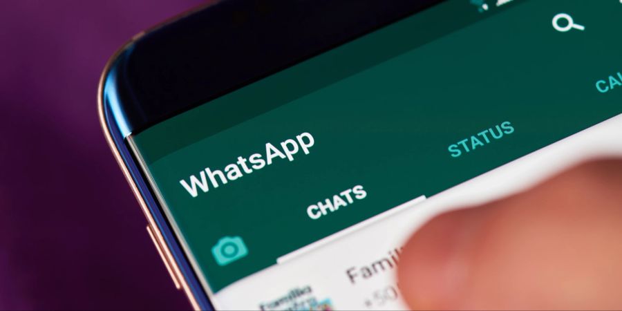 Chat Whatsapp Menü Finger