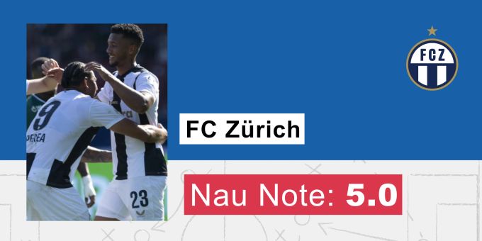 Die Nau.ch-Note für den FC Zürich. FC Zürich