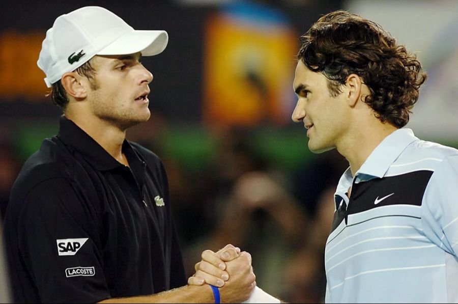 Roger Federer Andy Roddick