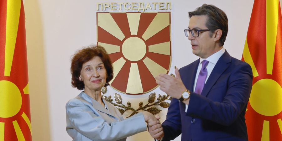 Inauguration ceremony of North Macedonia's new elected President Gordana Siljanovska-Davkova