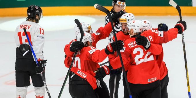 Die Schweiz schaltete im WM-Halbfinal bereits Kanada aus. Schweiz Kanada