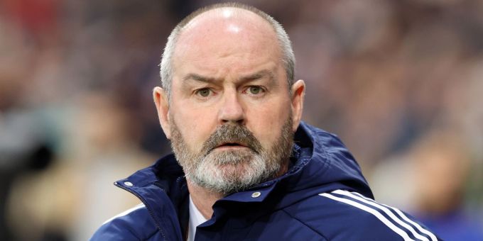 Steve Clarke ist der Trainer von Schottland. Steve Clarke